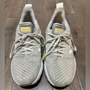 Adidas Cloudfoam-Style Running Sneakers Gray Size 7.5